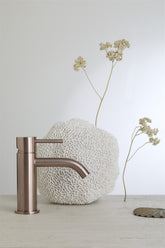 Nero Zen SS316L Basin Mixer | Brushed Bronze